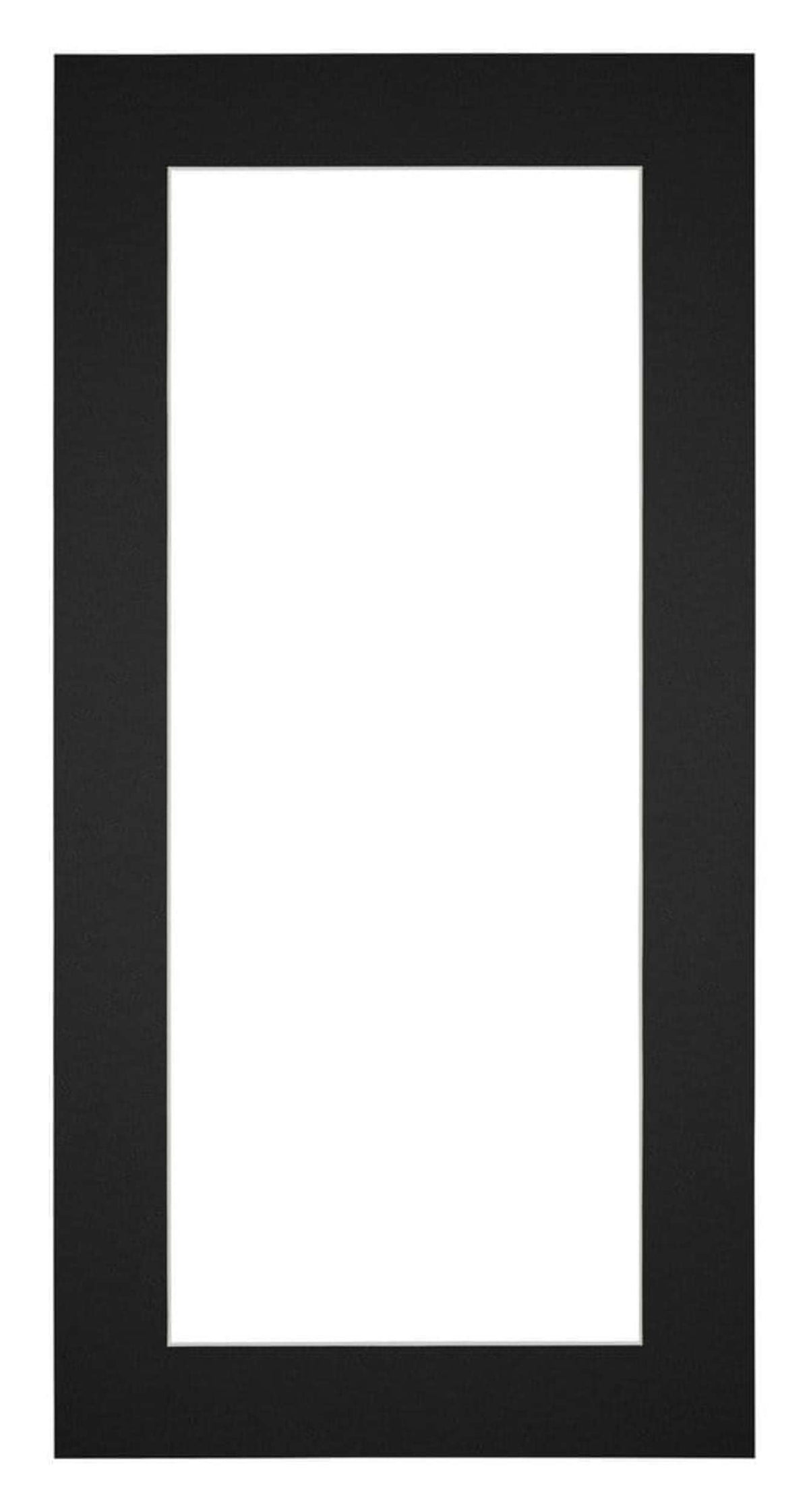 Passe Partout 40x80cm Carton Black Edge 5cm Straight Front | Yourdecoration.com