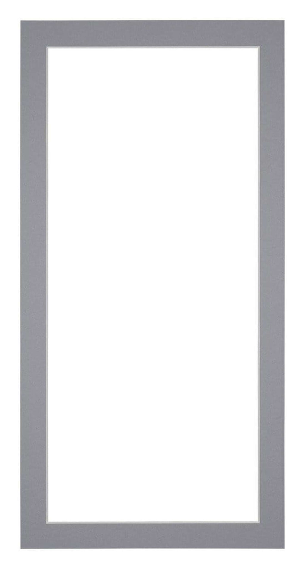 Passe Partout 40x80cm Carton Gray Edge 3cm Straight Front | Yourdecoration.com