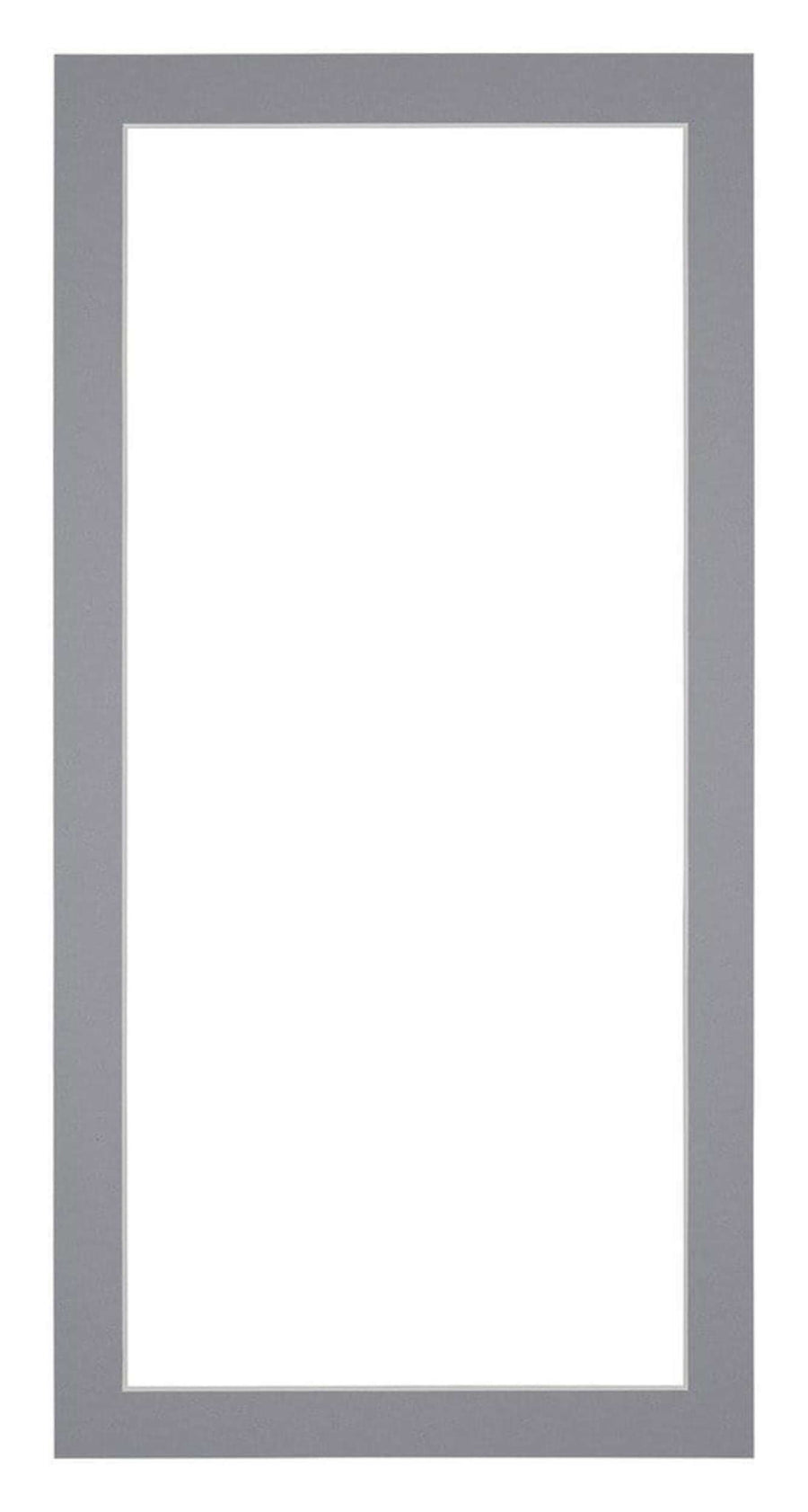 Passe Partout 40x80cm Carton Gray Edge 3cm Straight Front | Yourdecoration.com