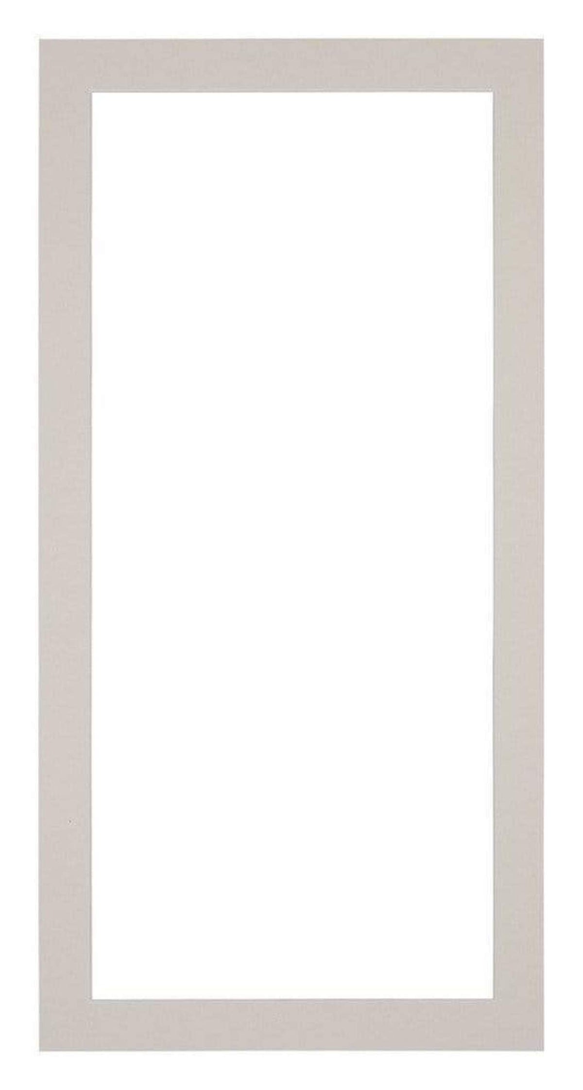 Passe Partout 40x80cm Carton Gray Gray Edge 3cm Straight Front | Yourdecoration.com
