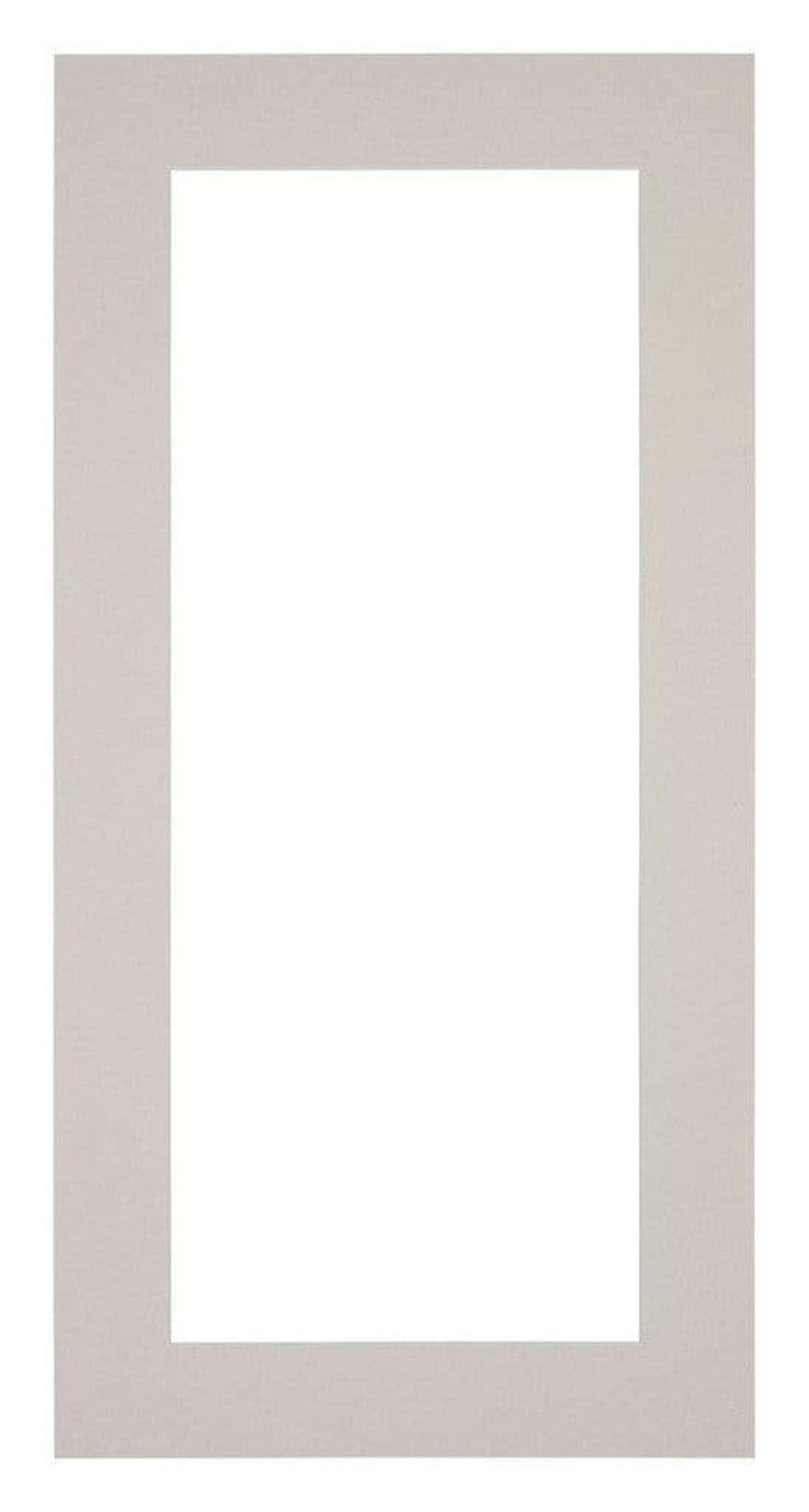 Passe Partout 40x80cm Carton Gray Gray Edge 5cm Straight Front | Yourdecoration.com