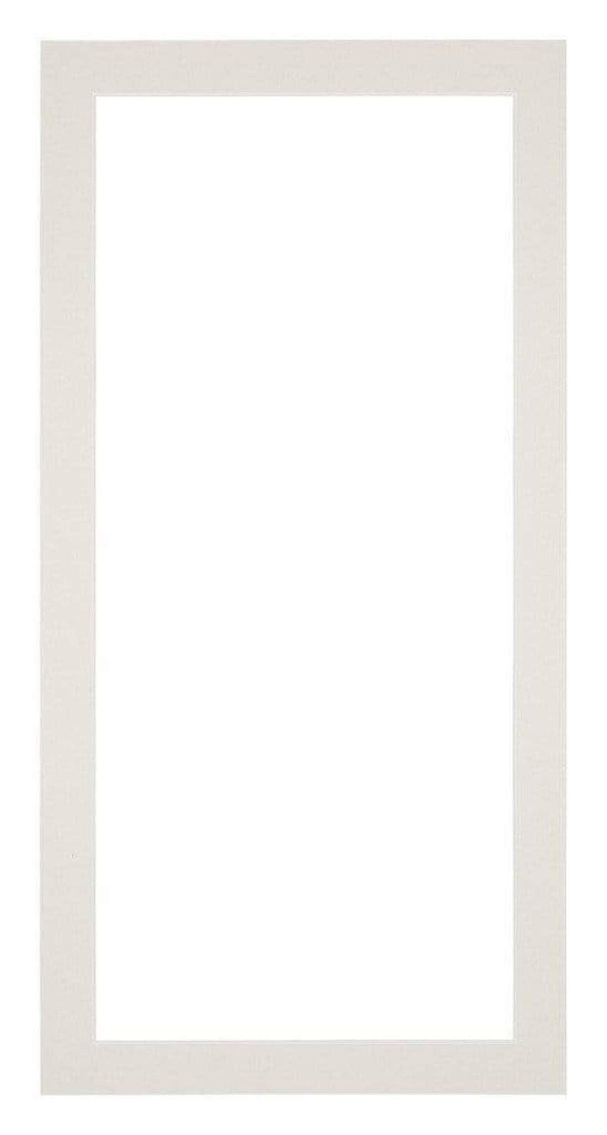 Passe Partout 40x80cm Carton Light Gray Edge 3cm Straight Front | Yourdecoration.com
