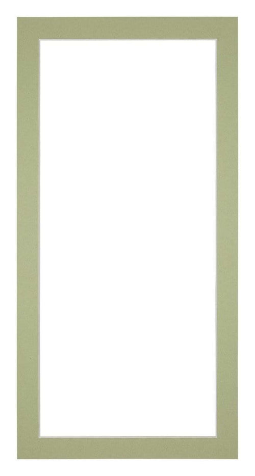 Passe Partout 40x80cm Carton Mint Green Edge 3cm Straight Front | Yourdecoration.com