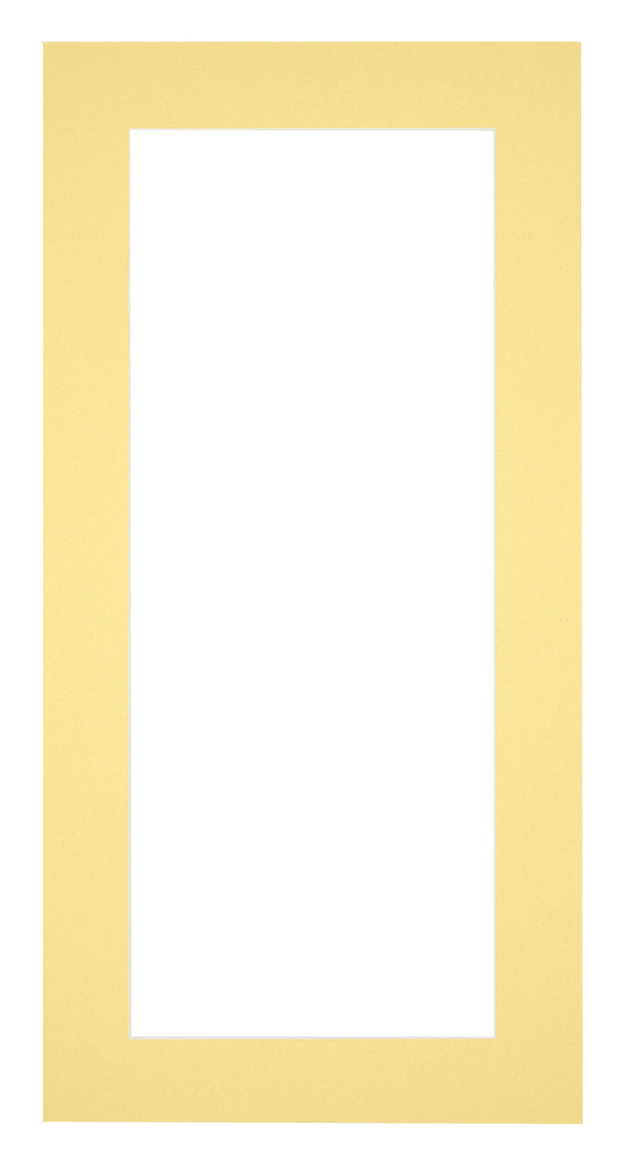 Passe Partout 40x80cm Carton Yellow Edge 5cm Straight Front | Yourdecoration.com