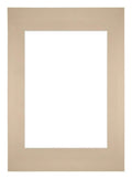 Passe Partout 42x 59-4cm A2/A3 Carton Beige Edge Straight Front | Yourdecoration.com