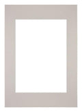 Passe Partout 42x 59-4cm A2/A3 Carton Gray Gray Edge Straight Front | Yourdecoration.com