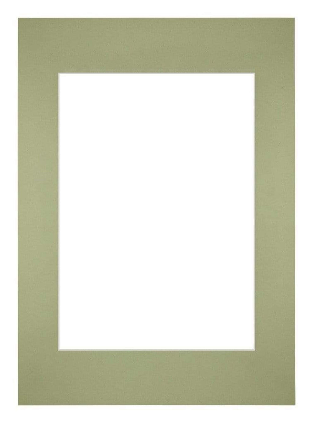 Passe Partout 42x 59-4cm A2/A3 Carton Mint Green Edge Straight Front | Yourdecoration.com
