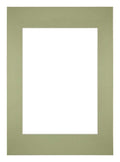 Passe Partout 42x 59-4cm A2/A3 Carton Mint Green Edge Straight Front | Yourdecoration.com