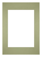 Passe Partout 42x 59-4cm A2/A3 Carton Mint Green Edge Straight Front | Yourdecoration.com
