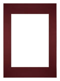 Passe Partout 42x 59-4cm A2/A3 Carton Wine Red Edge Straight Front | Yourdecoration.com