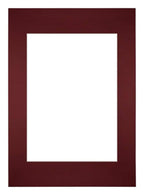 Passe Partout 42x 59-4cm A2/A3 Carton Wine Red Edge Straight Front | Yourdecoration.com