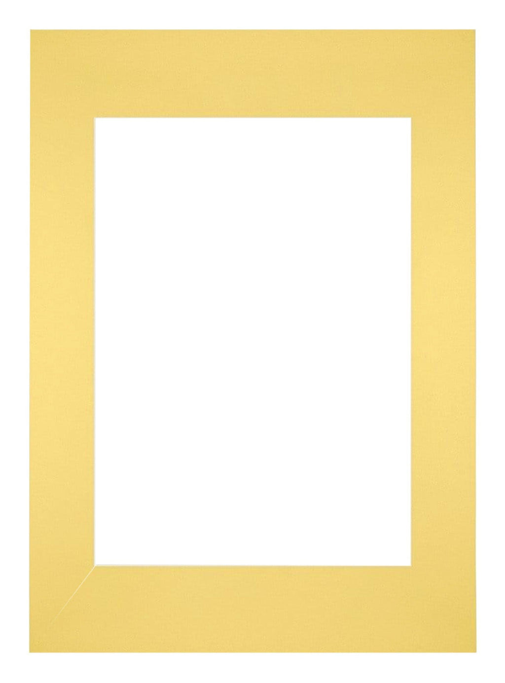 Passe Partout 42x 59-4cm A2/A3 Carton Yellow Edge Straight Front | Yourdecoration.com