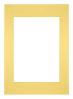 Passe Partout 42x 59-4cm A2/A3 Carton Yellow Edge Straight Front | Yourdecoration.com