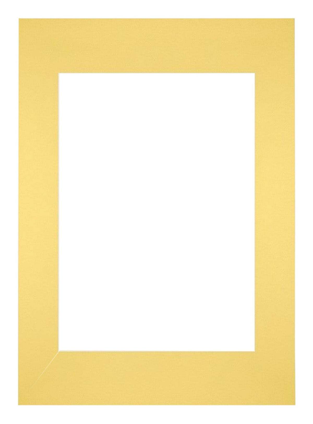 Passe Partout 42x 59-4cm A2/A3 Carton Yellow Edge Straight Front | Yourdecoration.com