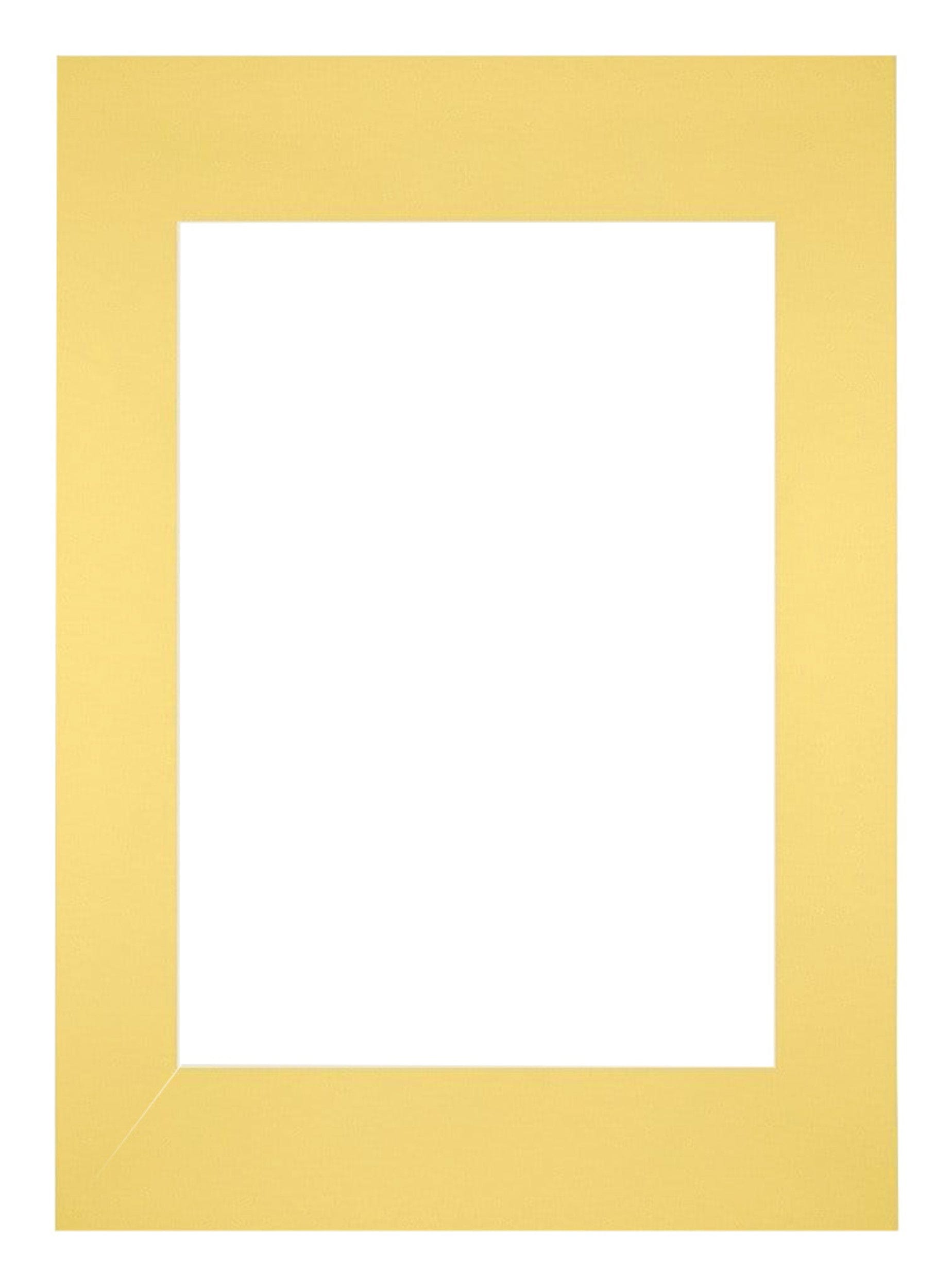 Passe Partout 42x 59-4cm A2/A3 Carton Yellow Edge Straight Front | Yourdecoration.com