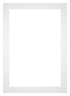 Passe Partout 42x60cm Carton White Edge 5cm Straight Front | Yourdecoration.com