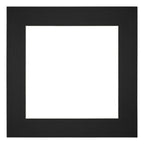 Passe Partout 45x45cm Carton Black Edge 6cm Straight Front | Yourdecoration.com