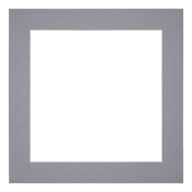 Passe Partout 45x45cm Carton Gray Edge 5cm Straight Front | Yourdecoration.com