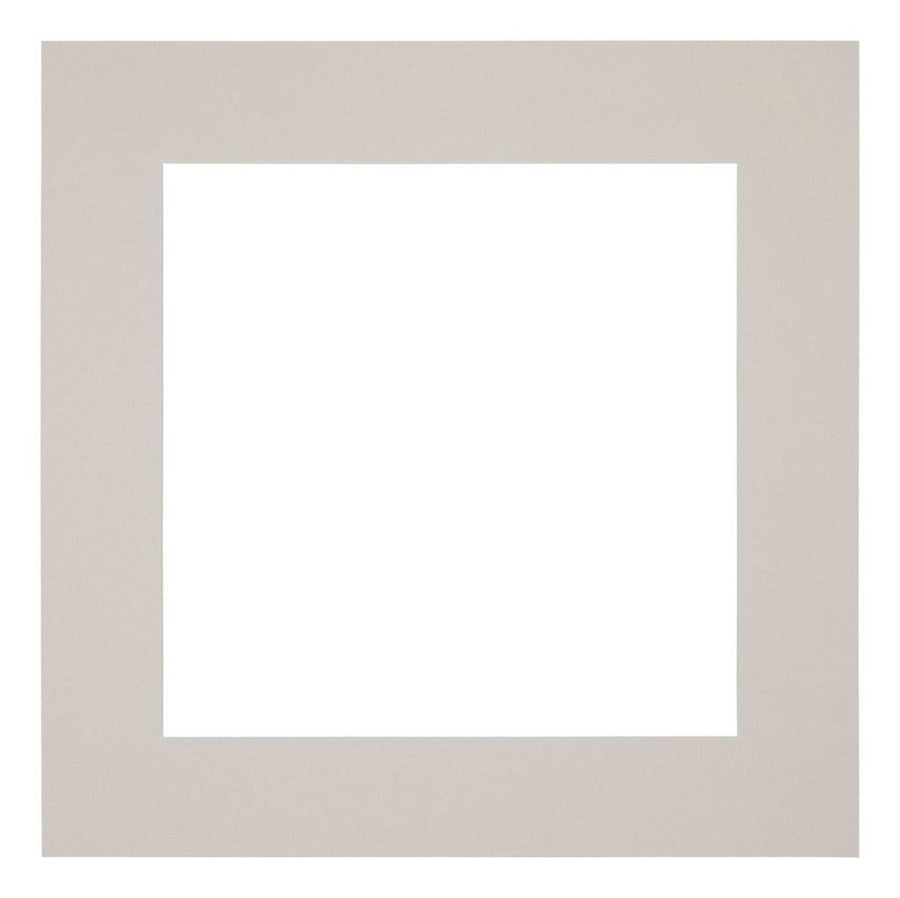 Passe Partout 45x45cm Carton Gray Gray Edge 6cm Straight Front | Yourdecoration.com