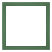 Passe Partout 45x45cm Carton Green Forest Edge 3cm Straight Front | Yourdecoration.com