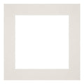 Passe Partout 45x45cm Carton Light Gray Edge 6cm Straight Front | Yourdecoration.com