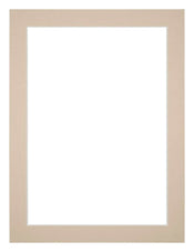 Passe Partout 45x60cm Carton Beige Edge 3cm Straight Front | Yourdecoration.com