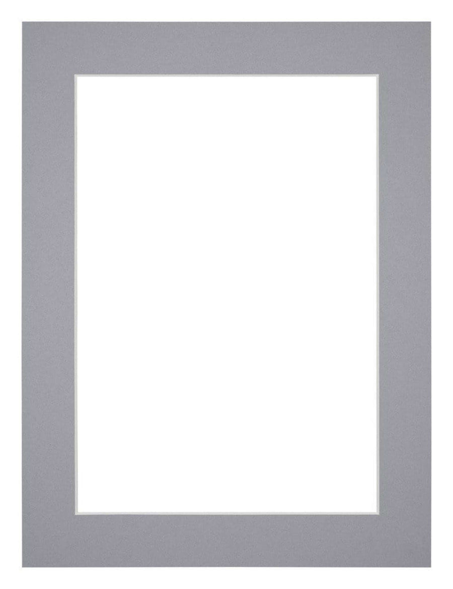 Passe Partout 45x60cm Carton Gray Edge 4cm Straight Front | Yourdecoration.com