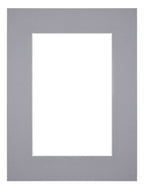 Passe Partout 45x60cm Carton Gray Edge 6cm Straight Front | Yourdecoration.com