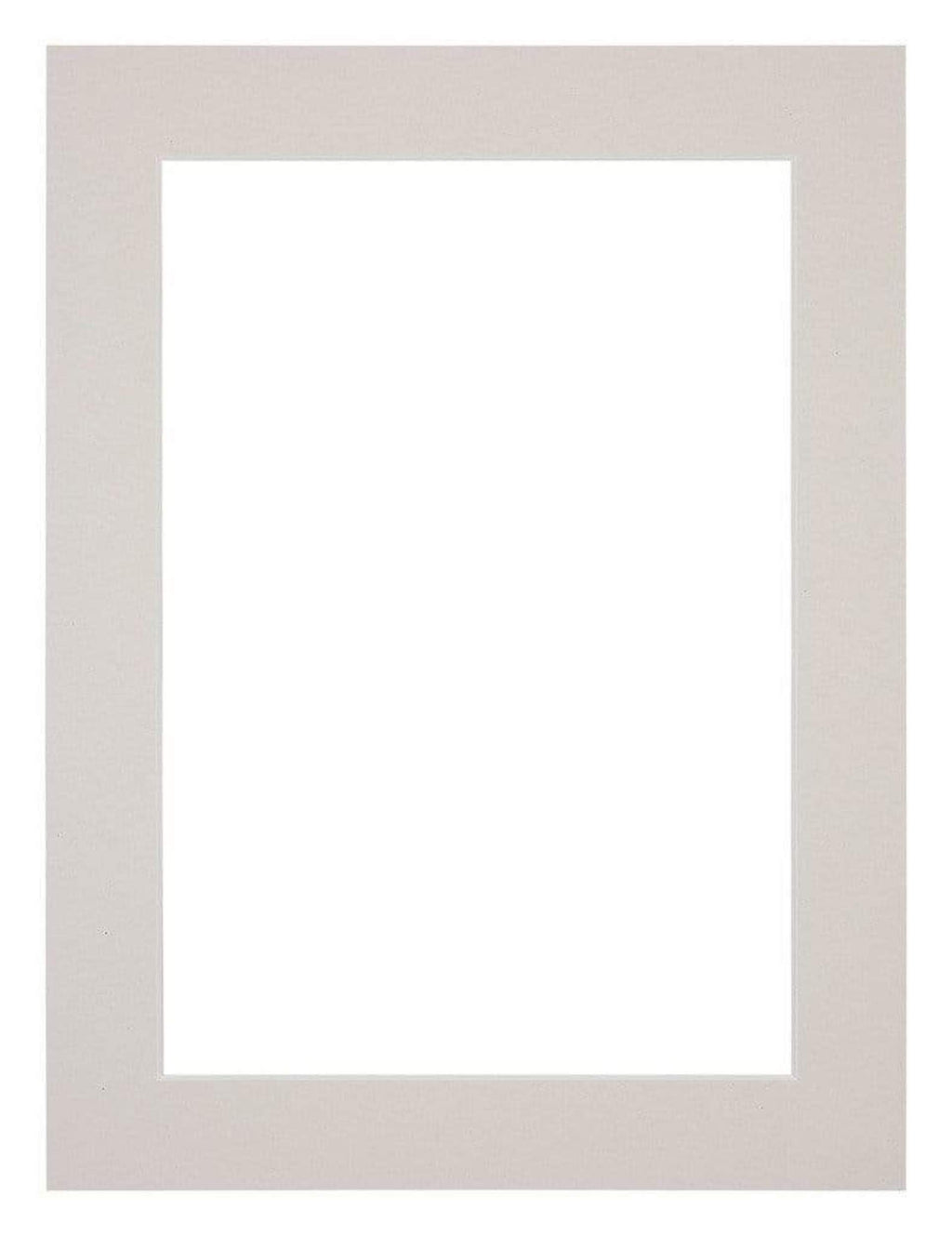 Passe Partout 45x60cm Carton Gray Gray Edge 4cm Straight Front | Yourdecoration.com
