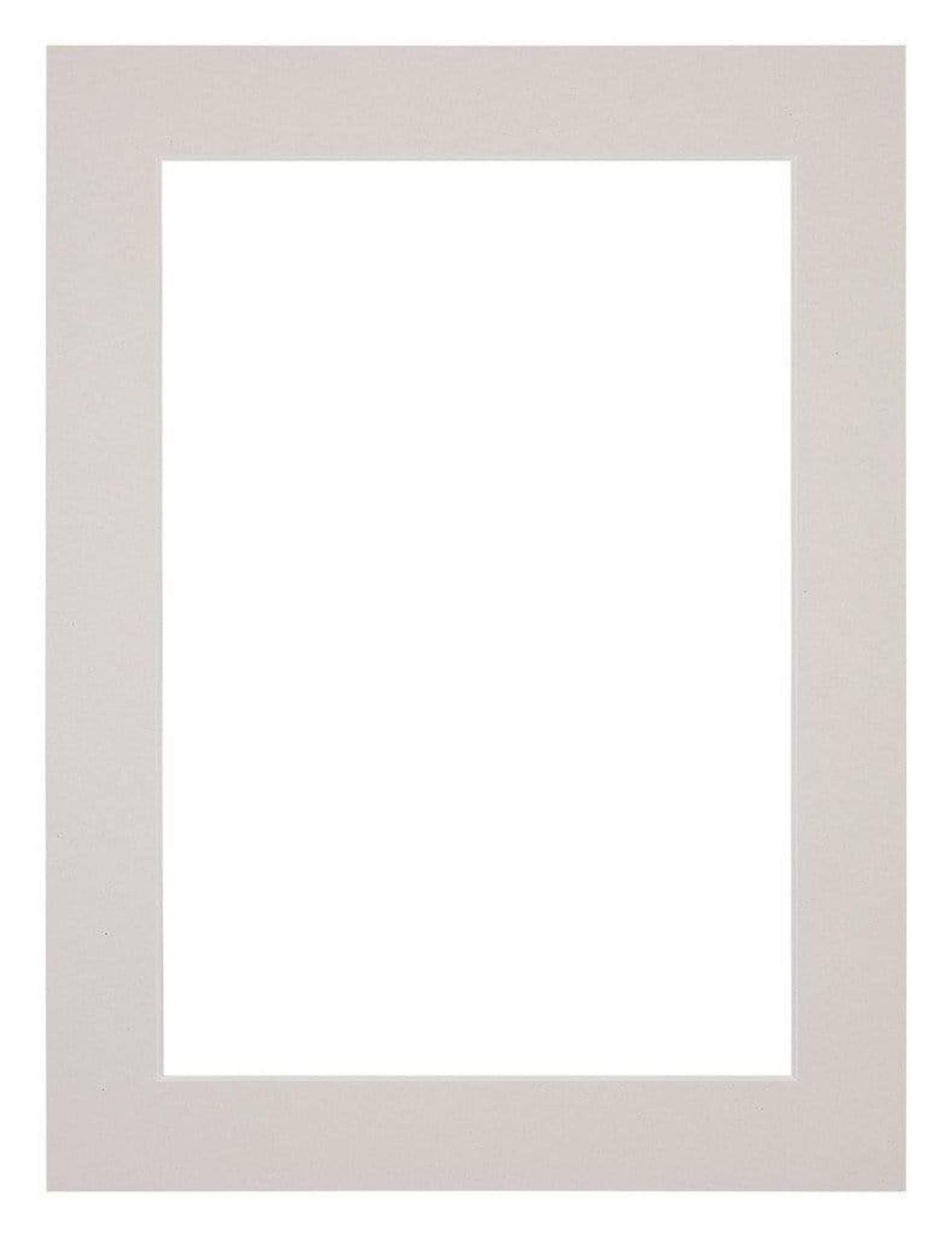 Passe Partout 45x60cm Carton Gray Gray Edge 4cm Straight Front | Yourdecoration.com
