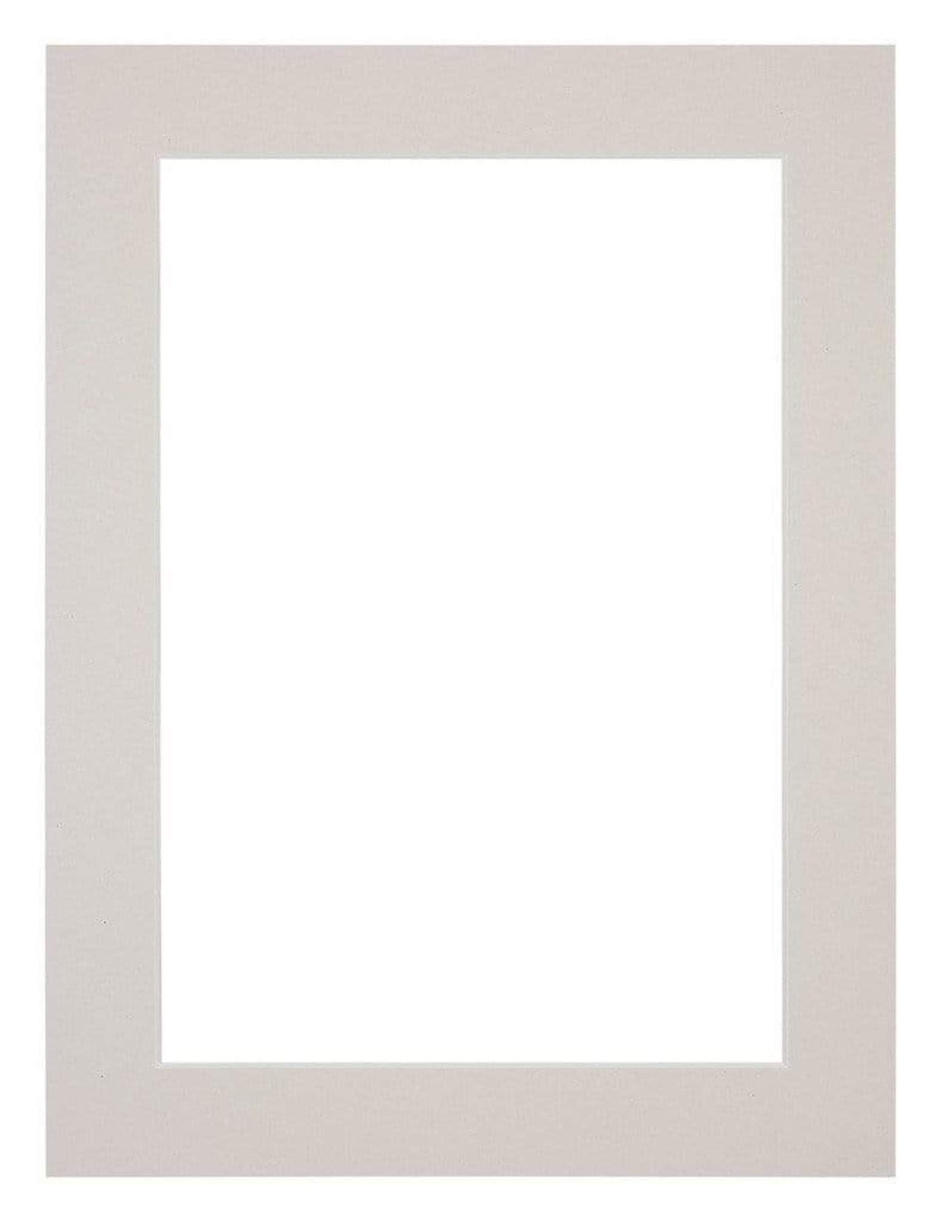 Passe Partout 45x60cm Carton Gray Gray Edge 4cm Straight Front | Yourdecoration.com