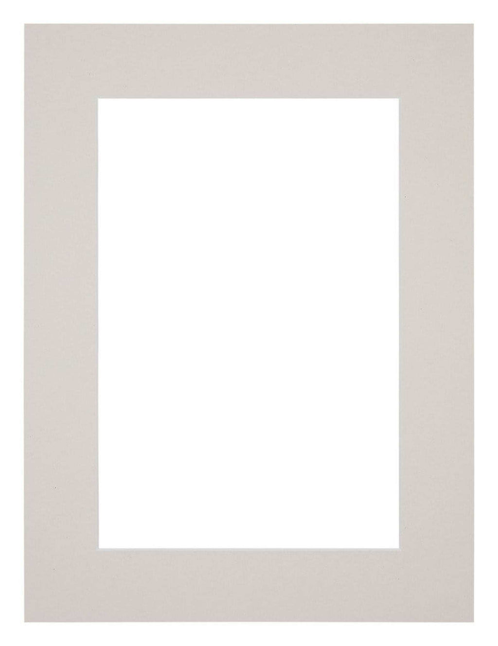 Passe Partout 45x60cm Carton Gray Gray Edge 5cm Straight Front | Yourdecoration.com