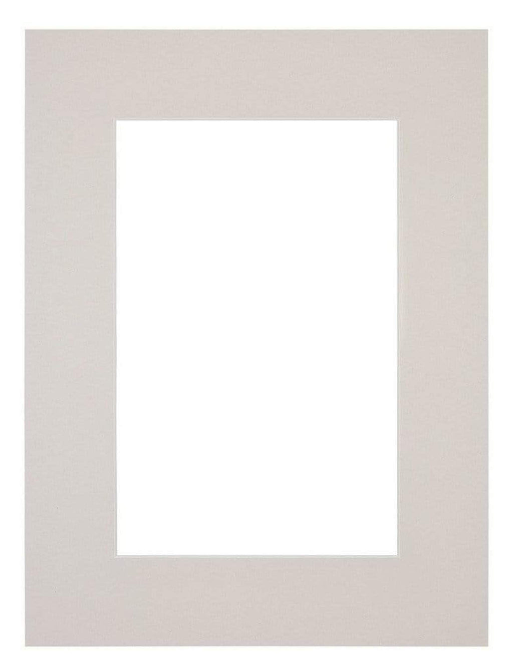 Passe Partout 45x60cm Carton Gray Gray Edge 6cm Straight Front | Yourdecoration.com