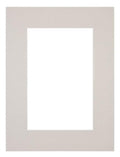 Passe Partout 45x60cm Carton Gray Gray Edge 6cm Straight Front | Yourdecoration.com