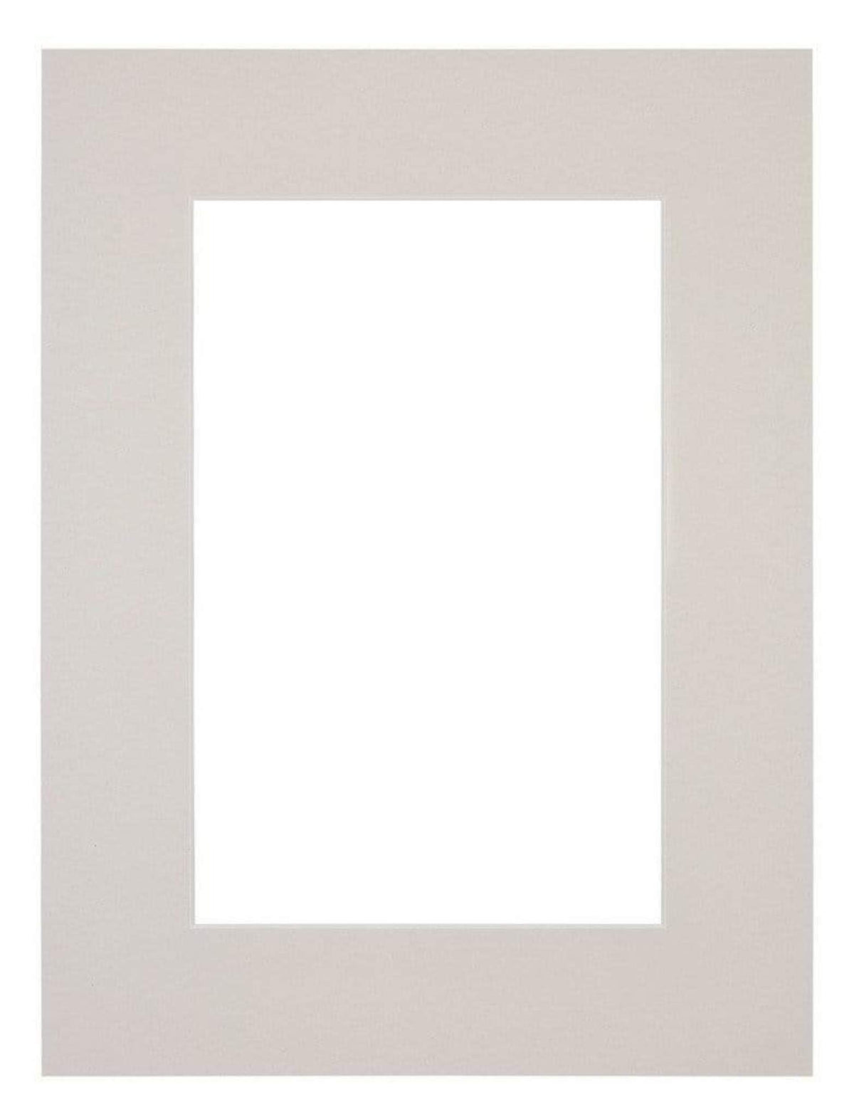 Passe Partout 45x60cm Carton Gray Gray Edge 6cm Straight Front | Yourdecoration.com