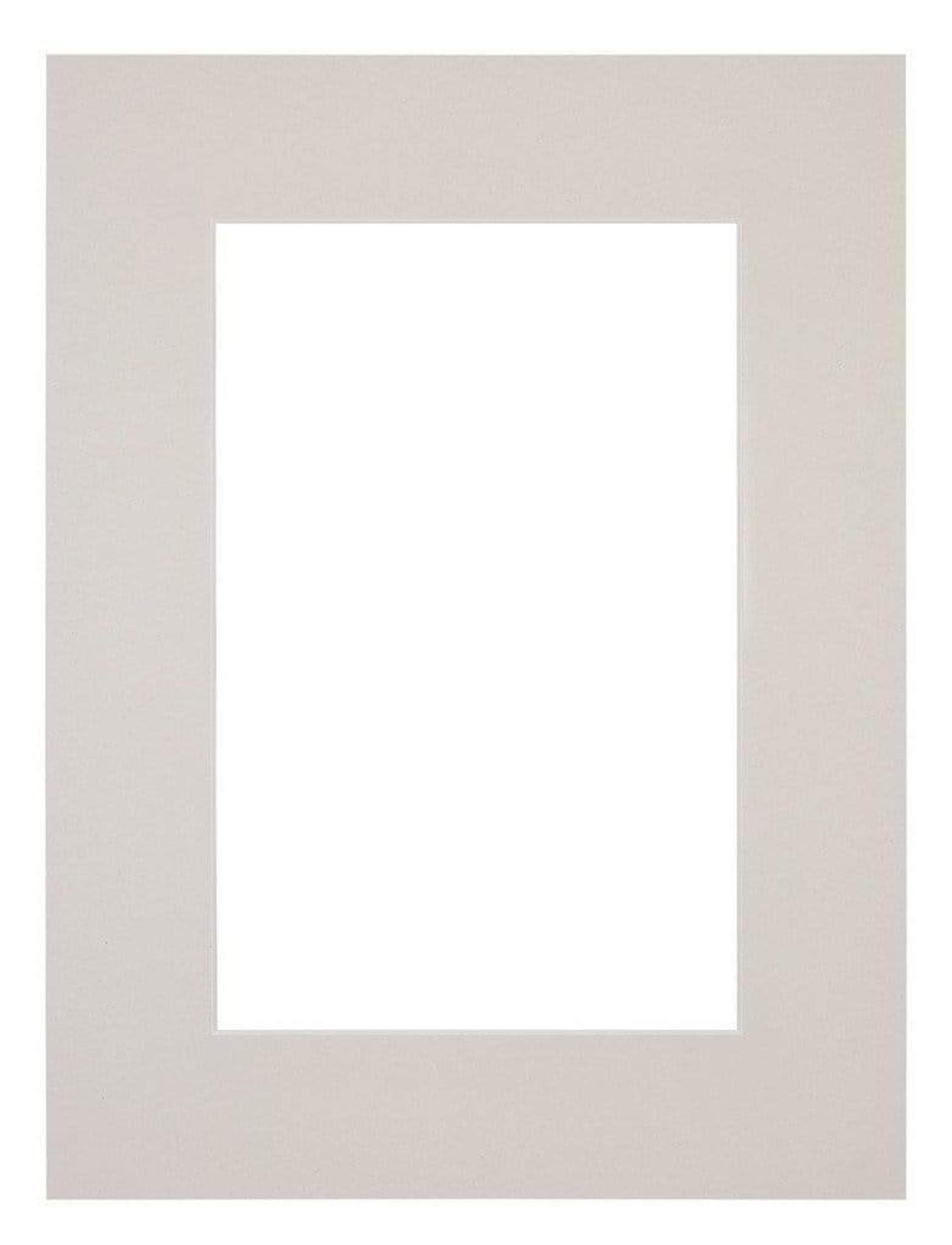 Passe Partout 45x60cm Carton Gray Gray Edge 6cm Straight Front | Yourdecoration.com