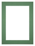 Passe Partout 45x60cm Carton Green Forest Edge 4cm Straight Front | Yourdecoration.com