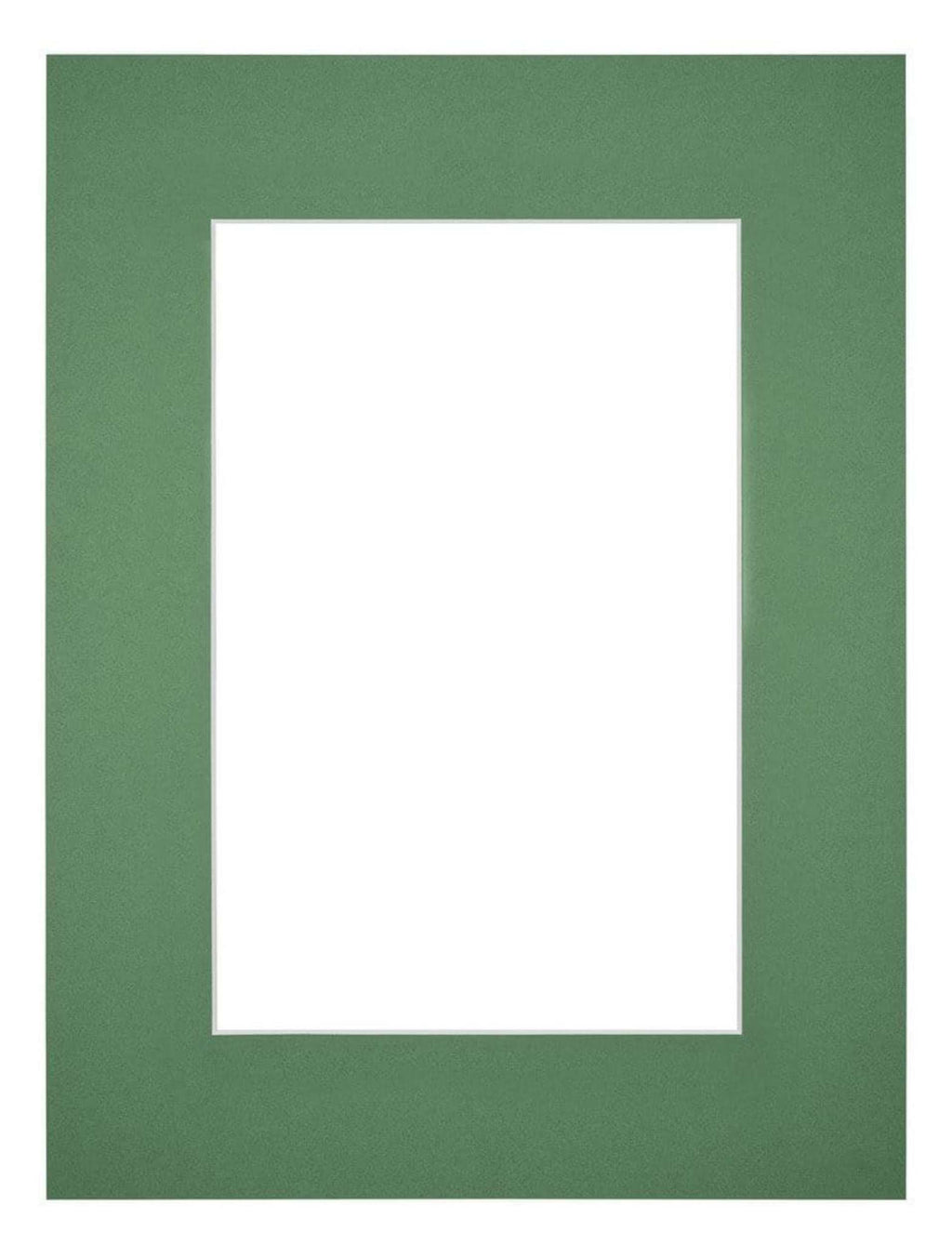 Passe Partout 45x60cm Carton Green Forest Edge 6cm Straight Front | Yourdecoration.com