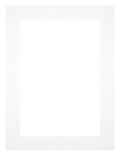 Passe Partout 45x60cm Carton White Edge 4cm Straight Front | Yourdecoration.com