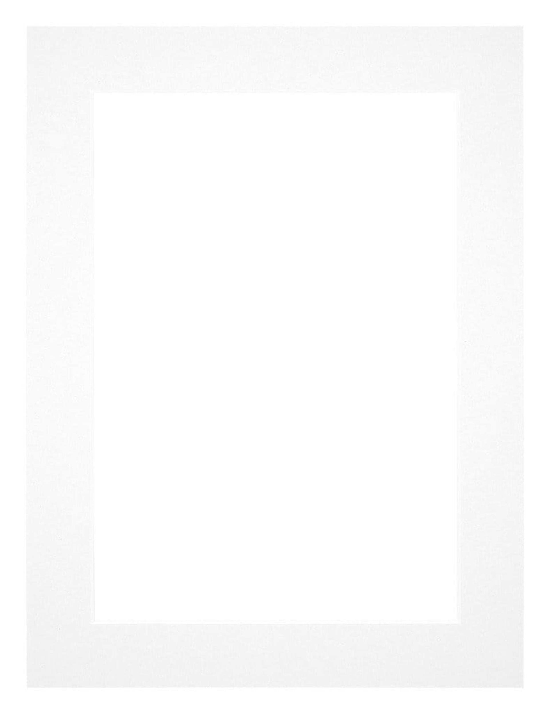 Passe Partout 45x60cm Carton White Edge 4cm Straight Front | Yourdecoration.com