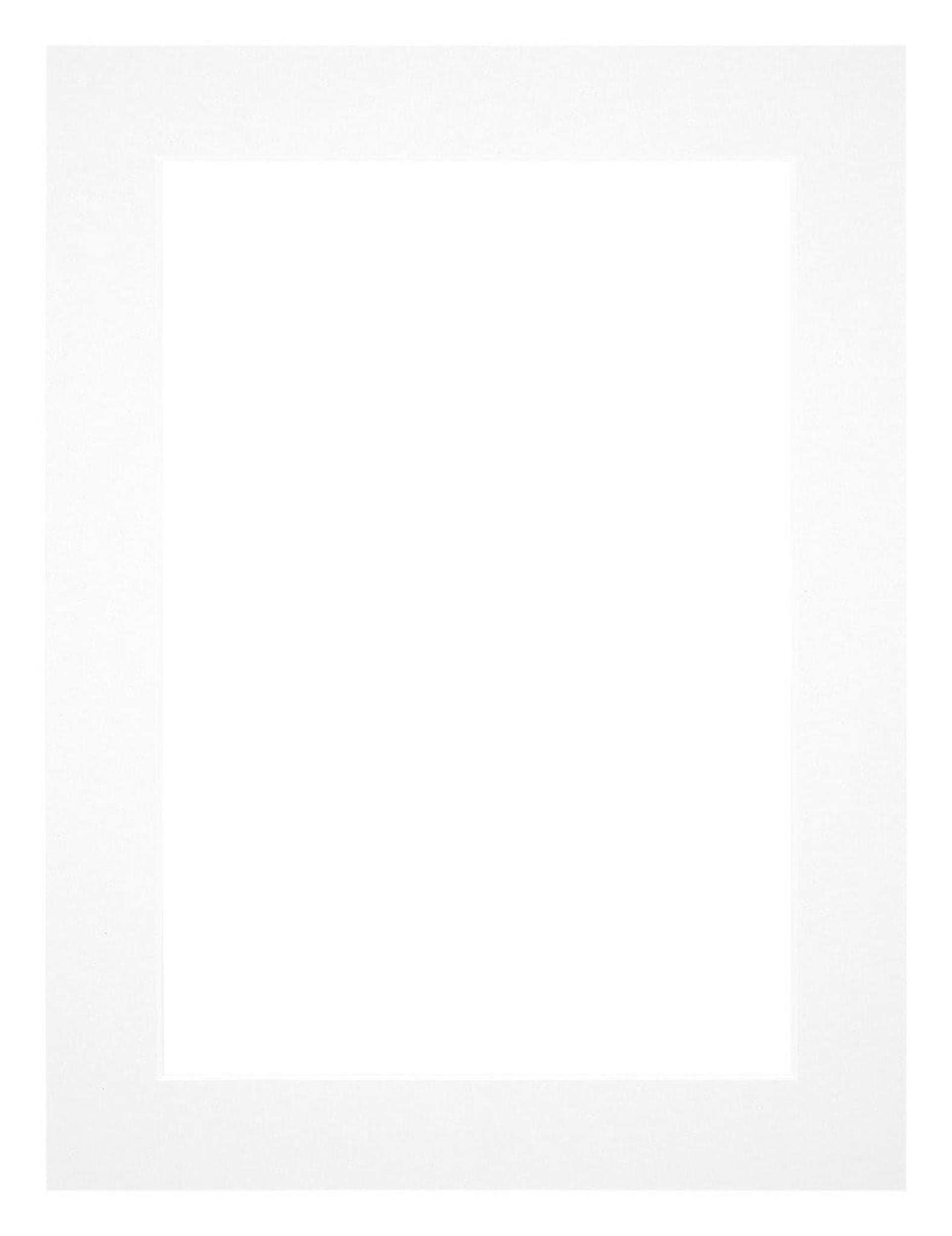 Passe Partout 45x60cm Carton White Edge 4cm Straight Front | Yourdecoration.com