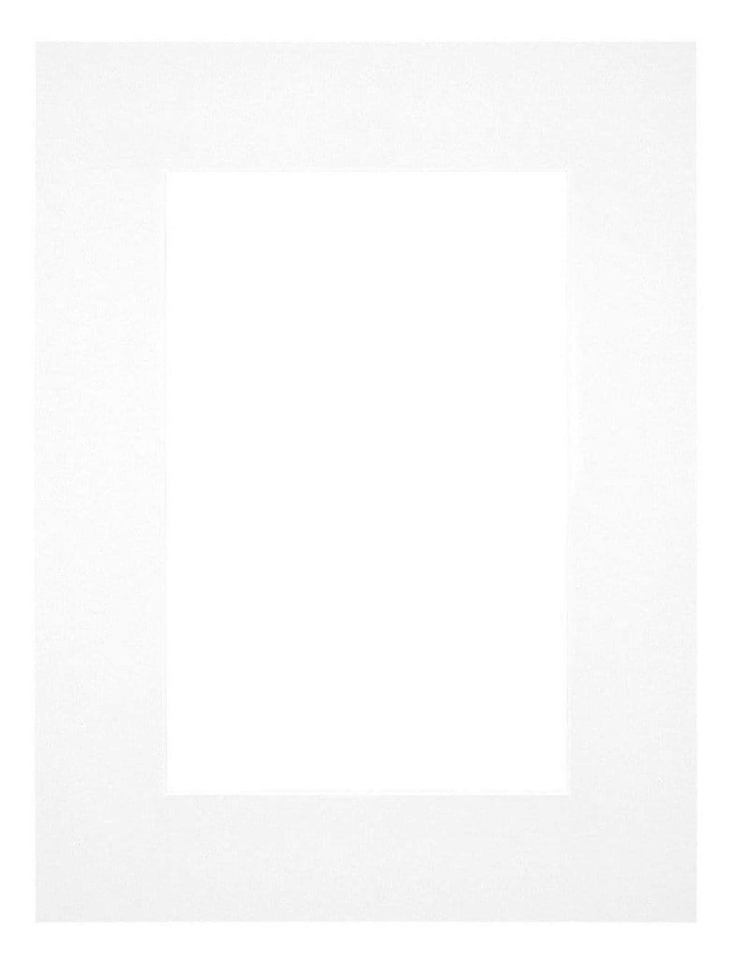 Passe Partout 45x60cm Carton White Edge 6cm Straight Front | Yourdecoration.com