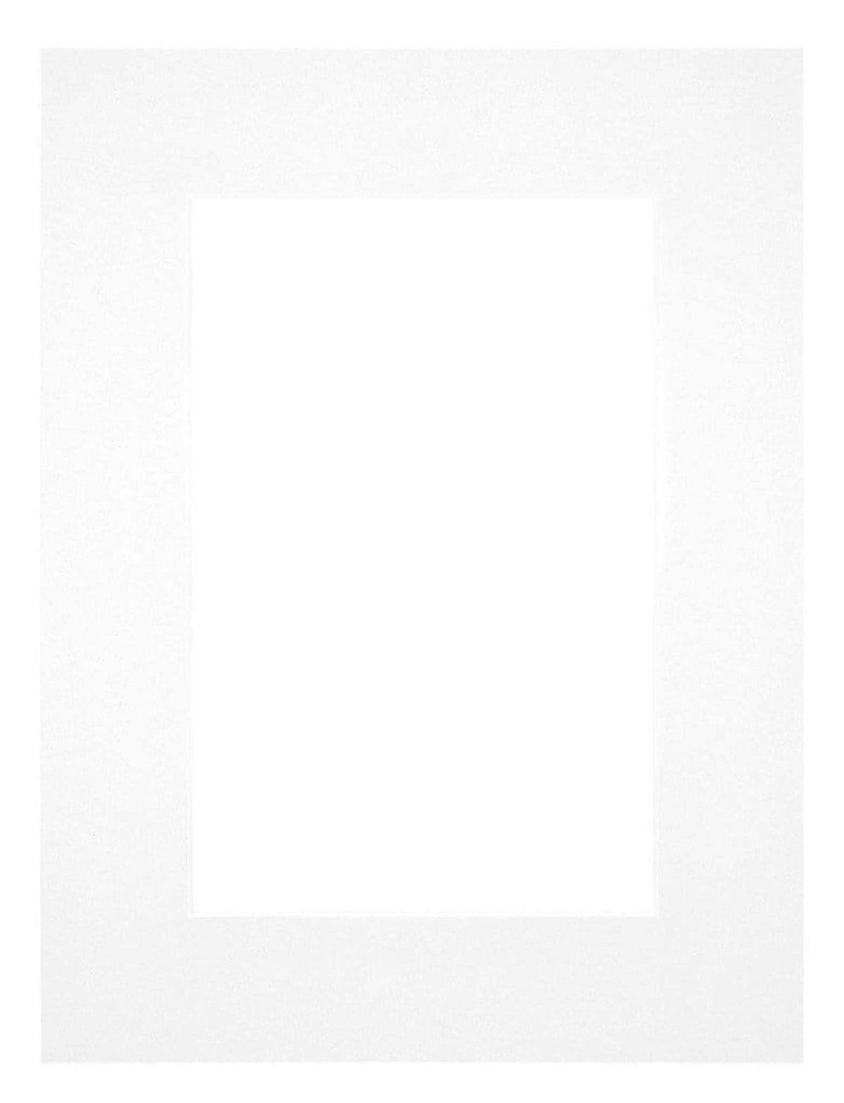 Passe Partout 45x60cm Carton White Edge 6cm Straight Front | Yourdecoration.com