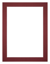 Passe Partout 45x60cm Carton Wine Red Edge 3cm Straight Front | Yourdecoration.com