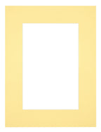 Passe Partout 45x60cm Carton Yellow Edge 6cm Straight Front | Yourdecoration.com