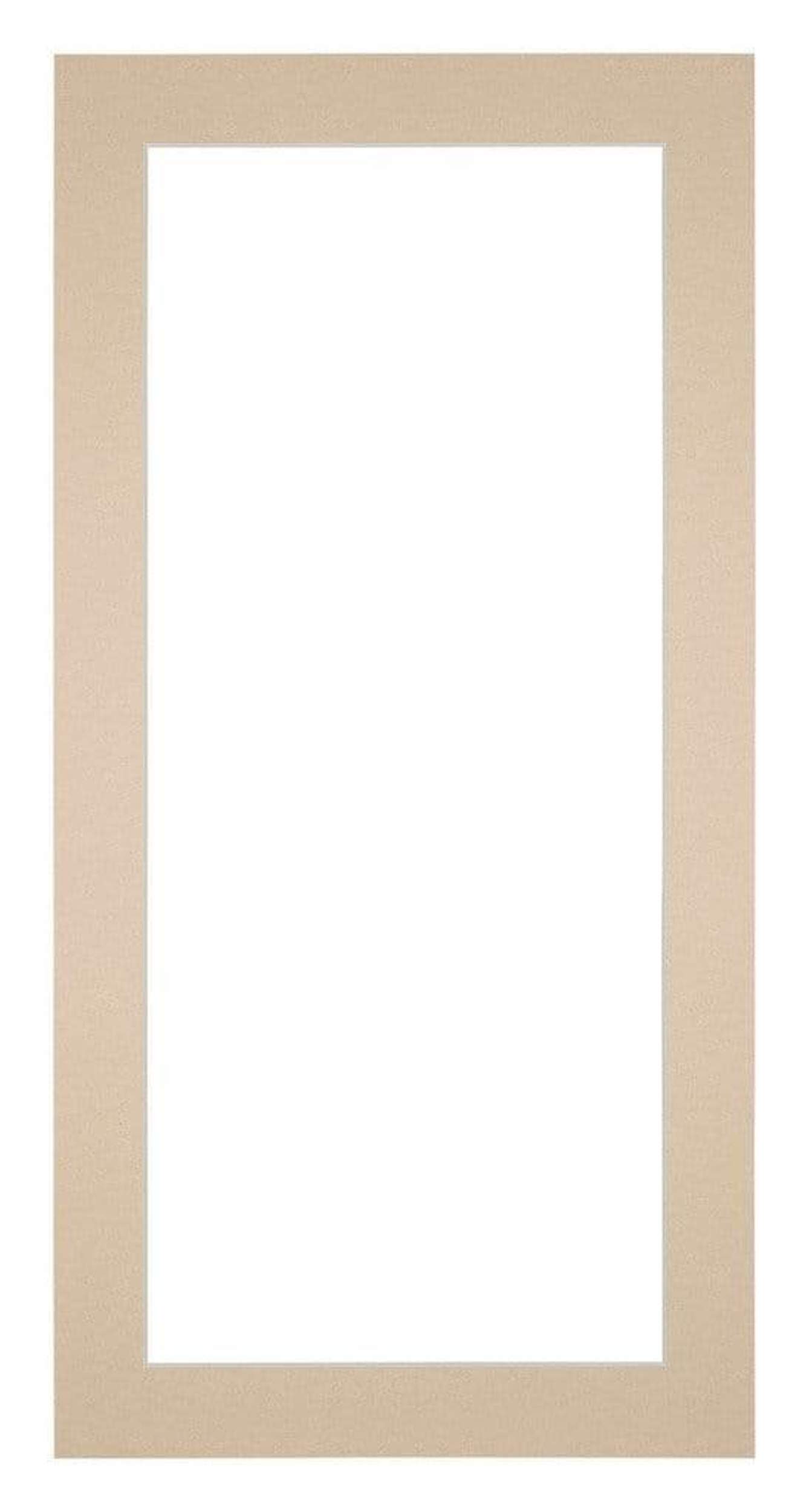 Passe Partout 45x80cm Carton Beige Edge 4cm Straight Front | Yourdecoration.com