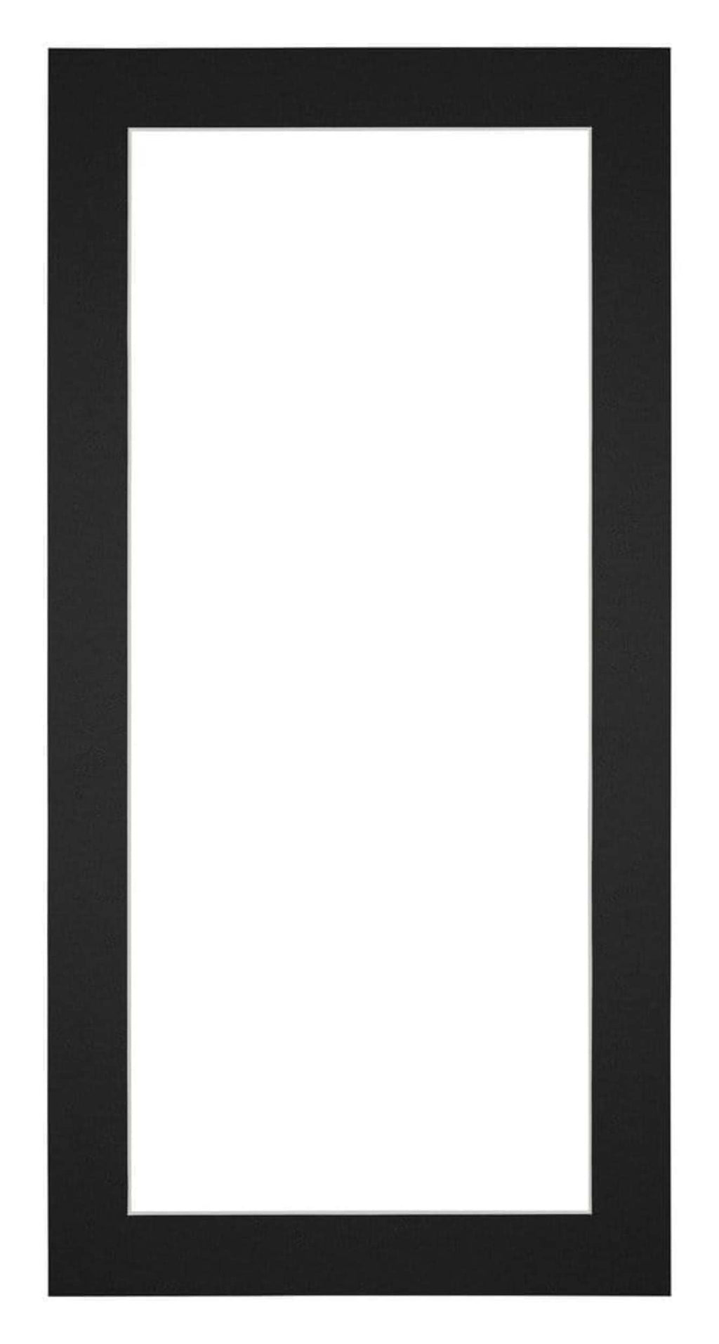 Passe Partout 45x80cm Carton Black Edge 4cm Straight Front | Yourdecoration.com