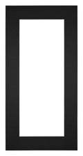 Passe Partout 45x80cm Carton Black Edge 6cm Straight Front | Yourdecoration.com