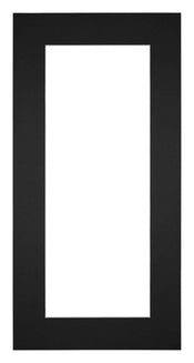 Passe Partout 45x80cm Carton Black Edge 6cm Straight Front | Yourdecoration.com