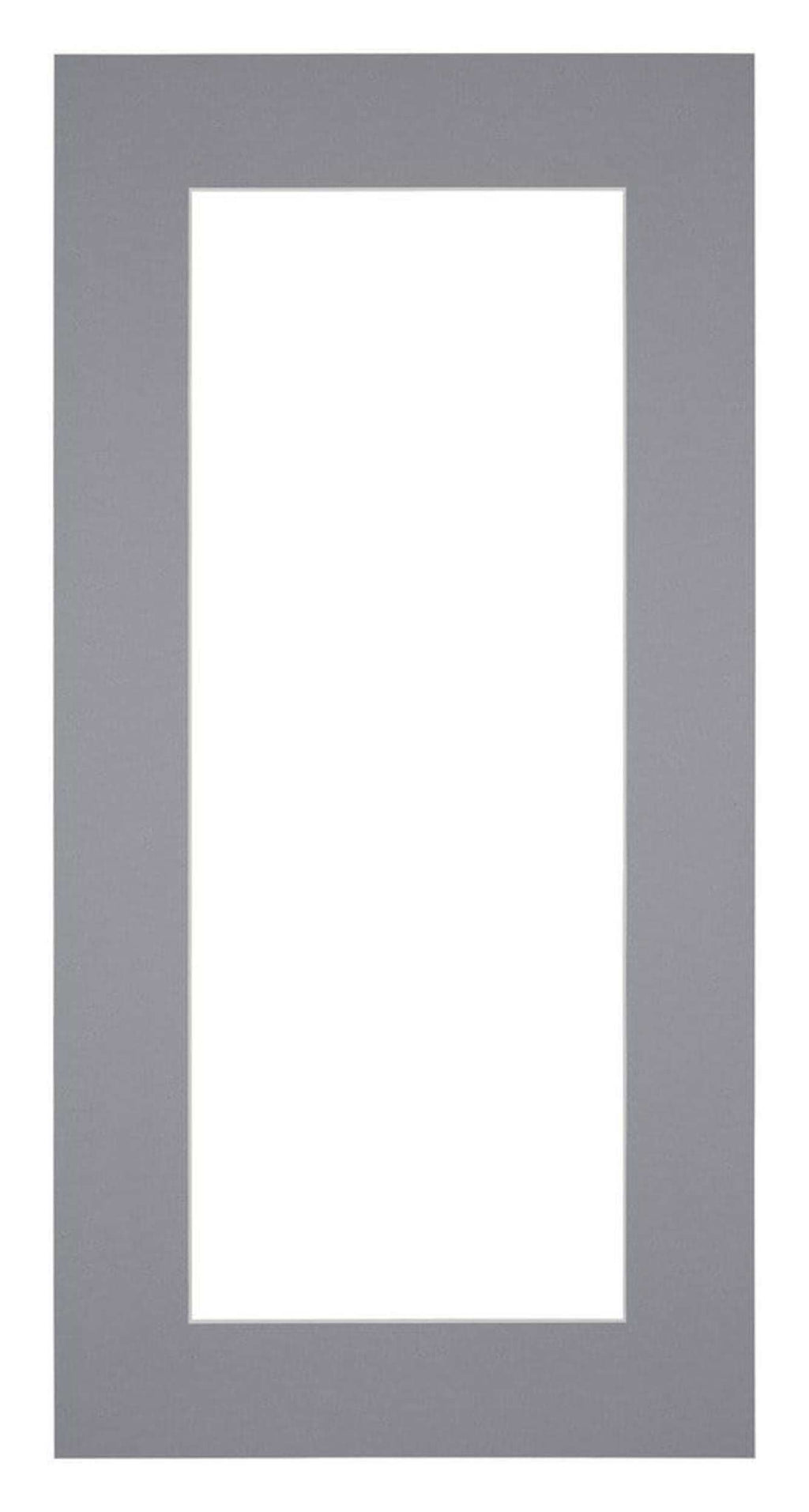 Passe Partout 45x80cm Carton Gray Edge 6cm Straight Front | Yourdecoration.com